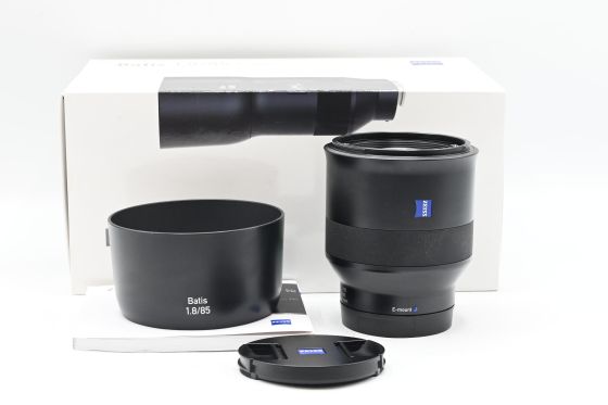 Zeiss Batis 85mm f1.8 T* Sonnar Lens Sony E Mount