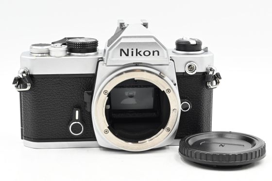 Nikon FM SLR Film Camera Body Chrome (Ser. 3XXXXXX)