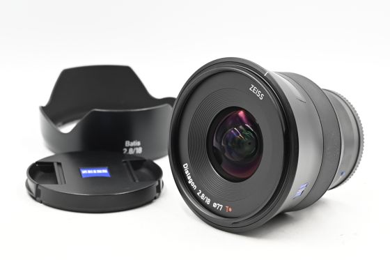 Zeiss Batis 18mm f2.8 Distagon T* Lens for Sony E Mount