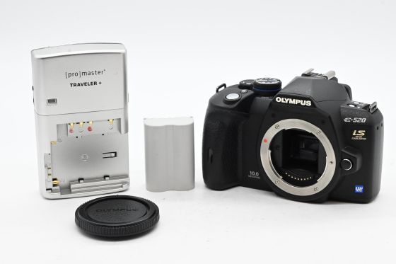 Olympus E-520 IS 10MP Digital SLR Camera Body E520