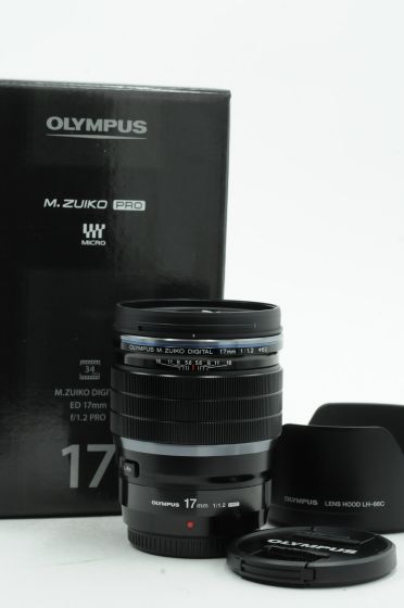 Olympus Digital 17mm f1.2 M.Zuiko PRO ED Lens MFT