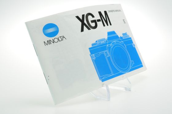 Minolta XG-M Owner's Manual Instruction Guide