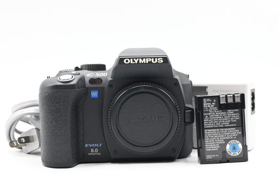 Olympus E-500 8MP Digital SLR Camera Body E500