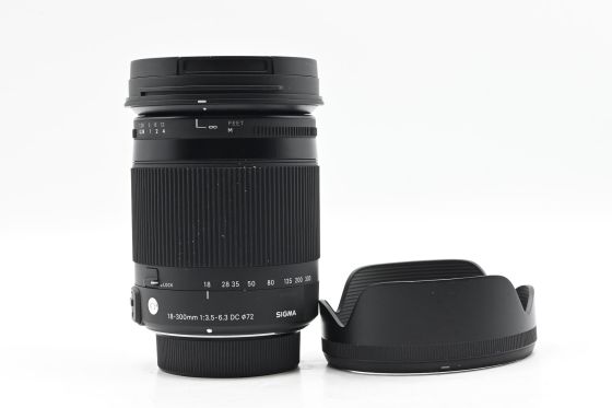Sigma AF 18-300mm f3.5-6.3 DC OS Macro HSM Lens 014 Contemporary Nikon F