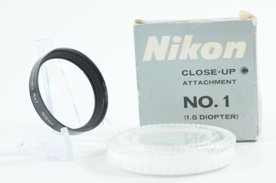 Vintage Nikon 52mm No. 1 Close Up Lens Filter