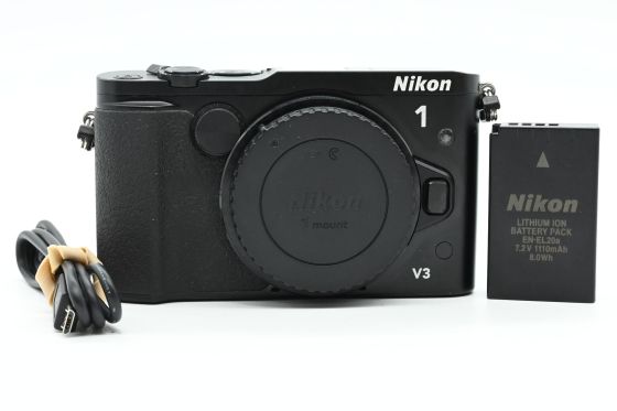 Nikon 1 V3 18.4MP Mirrorless Digital Camera Body Black