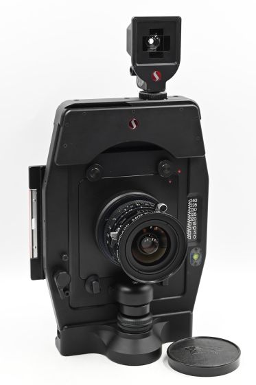 Silvestri S4 4x5 Camera w/ 58mm f5.6 Super-Angulon XL Lens + 6x12 120 Back
