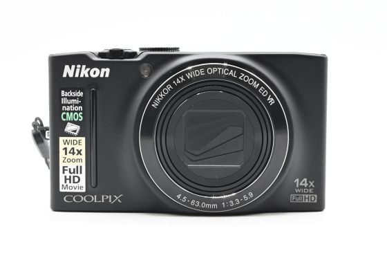 Nikon Coolpix S8200 16.1MP Digital Camera w/14x Zoom [Parts/Repair]