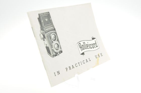 Rollei Rolleicord In Practical Use Instruction Manual Guide