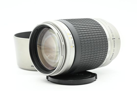 Nikon Nikkor AF 70-300mm f4-5.6 G Lens Silver