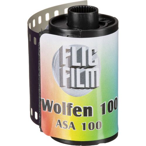 Wolfen 100 Black & White Film - ISO 100 (35mm) (36 Exposures)