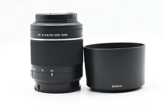 Sony DT 55-200mm f4-5.6 SAM Lens SAL55200/2 A Mount