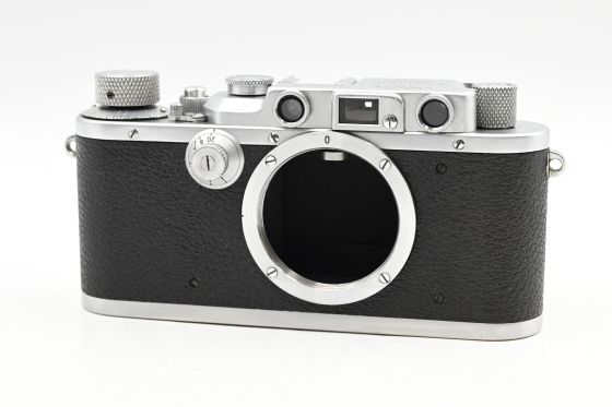 Leica III Rangefinder LTM Film Camera Body Chrome