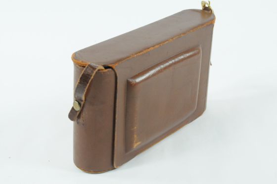 Kodak Six-16 Folding Camera Eveready Hard Leather Field Case Brown