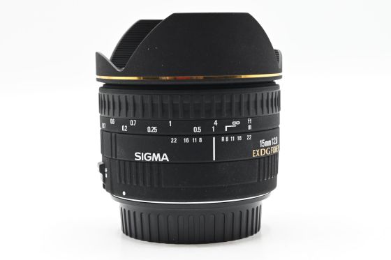 Sigma AF 15mm f2.8 EX DG Fisheye Lens Canon EF