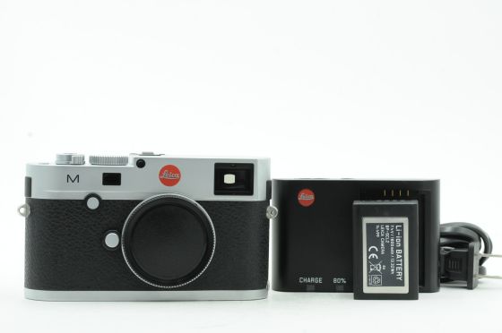Leica M Typ 240 24MP Digital Rangefinder Camera Body 10771 Silver