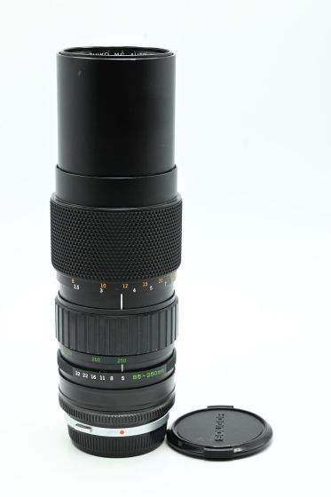 Olympus OM 85-250mm f5 Zuiko MC Auto Lens