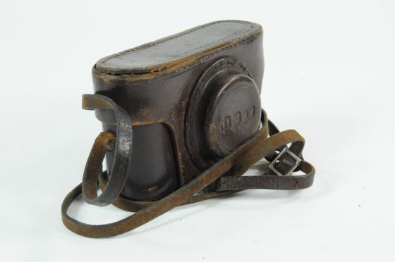 Vintage Early USSR Soviet Leather Camera Case for FED 1 Rangefinder