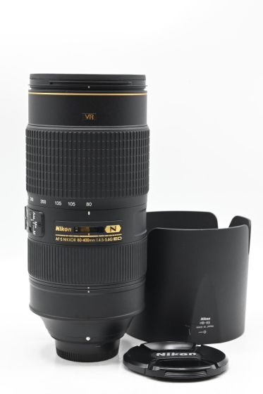 Nikon Nikkor AF-S 80-400mm f4.5-5.6 G ED VR Lens