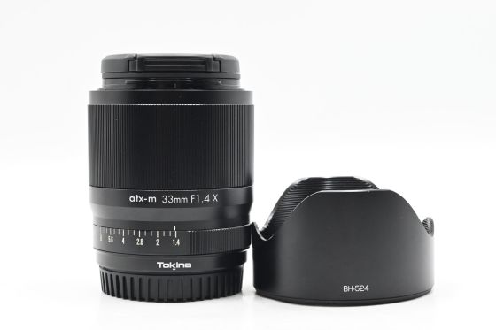 Tokina atx-m 33mm f1.4 X Lens for Fuji