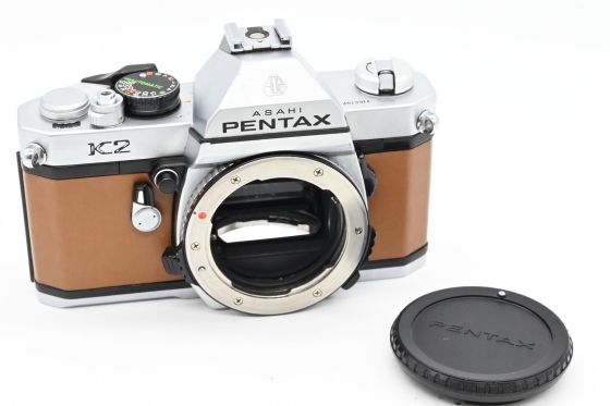 Pentax K2 SLR Film Camera Body Chrome