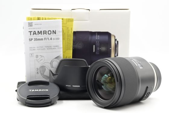 Tamron AF F045 SP 35mm f1.4 Di USD Lens Nikon F