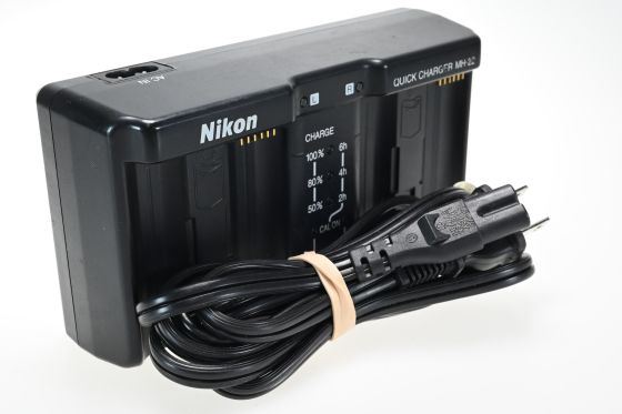 Nikon Genuine MH-22 Dual Quick Battery Charger for EN-EL4A EN-EL4 ENEL4