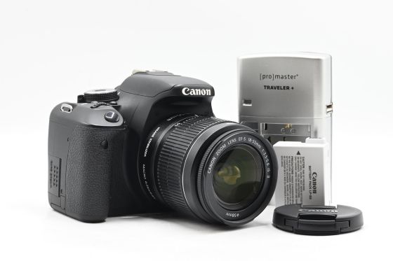Canon EOS Rebel T3i 18MP Digital Camera Kit w/ 18-55mm Lens