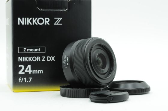 Nikon Nikkor Z 24mm f1.7 DX Lens