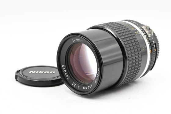 Nikon Nikkor AI-S 135mm f3.5 Lens AIS
