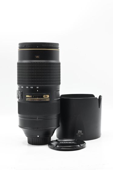 Nikon Nikkor AF-S 80-400mm f4.5-5.6 G ED VR Lens