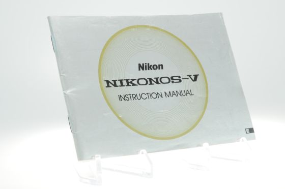 Nikonos V  Underwater Camera User Instruction Manual Guide