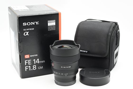 Sony FE 14mm f1.8 GM Lens SEL14F18GM