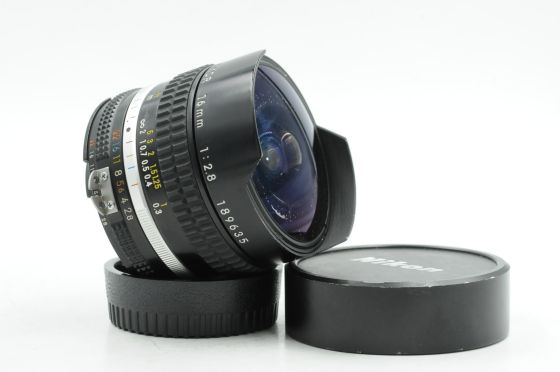 Nikon Nikkor AI-S 16mm f2.8 Fisheye Lens