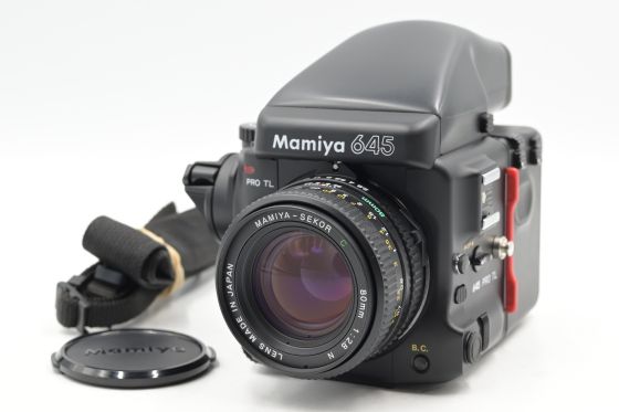 Mamiya 645 Pro TL Medium Format Camera Kit w/ 80mm Lens