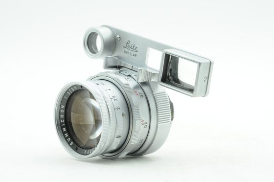 Leica M 50mm f2 Summicron DR Dual Range Lens w/Eyes