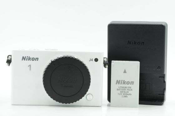 Nikon 1 J4 18.4MP Mirrorless Digital Camera Body White