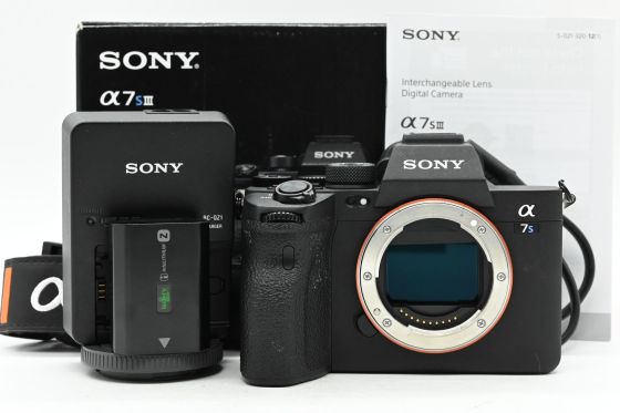 Sony Alpha a7S III Mirrorless 12.1MP Full Frame Digital Camera Body