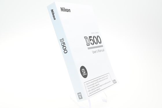 Nikon D500 Digital Camera Instruction Manual