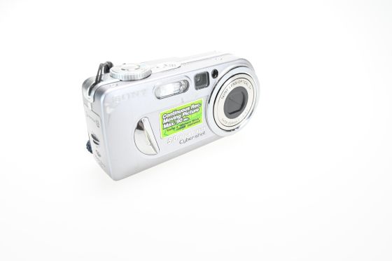 Sony Cyber-Shot DSC-P10 5MP Digital Camera w/3x Zoom