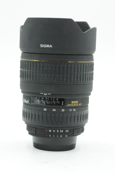 Sigma AF 15-30mm f3.5-4.5 D EX DG ASPH IF Lens Nikon