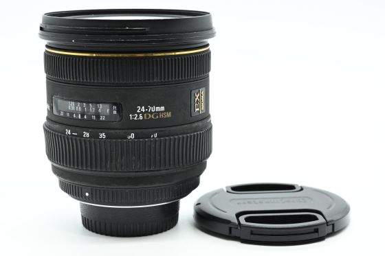 Sigma AF 24-70mm f2.8 IF EX DG HSM Lens Nikon