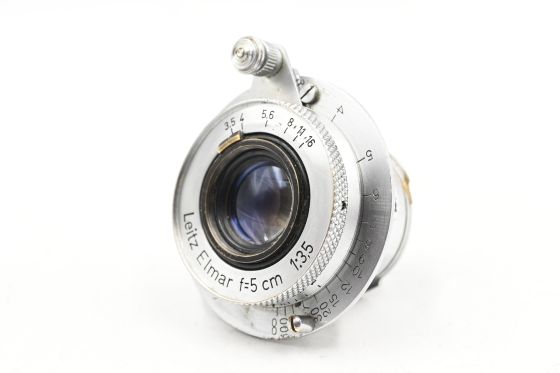 Leica Leitz 5cm (50mm) f3.5 Elmar M39 Collapsible Lens f16