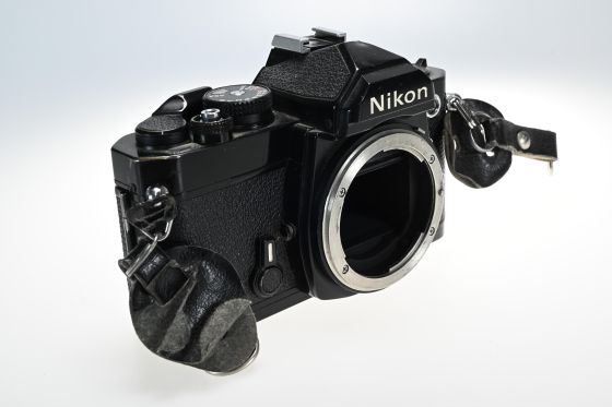 Nikon FM SLR Film Camera Body Black (Ser. 2XXXXX)