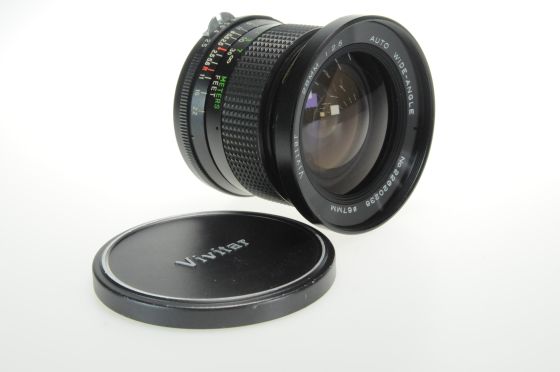 Vivitar 28mm f2.5 Auto Wide-Angle Lens Nikon Non-AI
