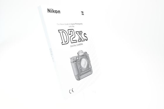 Nikon D2Xs User Instruction Manual Guide