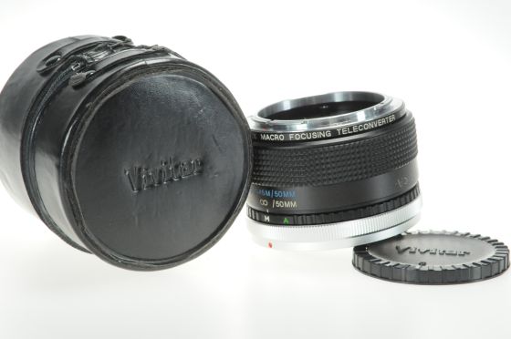 Vivitar 2x Macro Focusing Teleconverter Canon FD BL