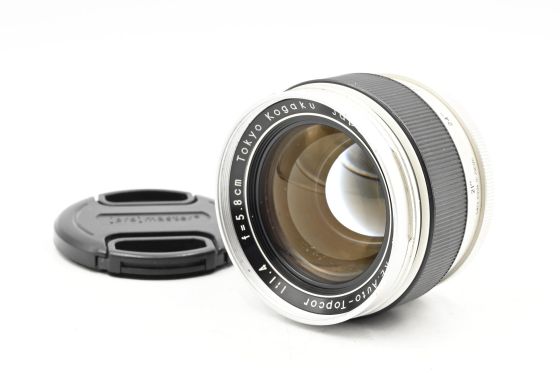 Topcon 58mm f1.4 RE Auto Topcor Lens