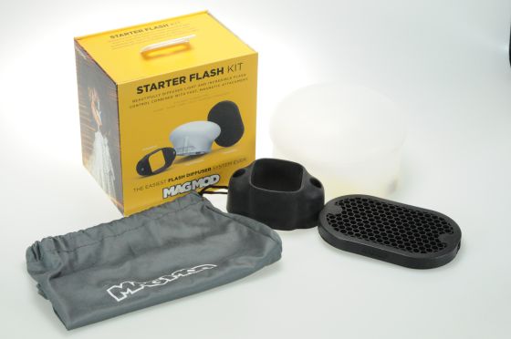MagMod Starter Flash Kit MMSTRKIT01. MagSphere, MagGrid, MagGrip, Pouch.