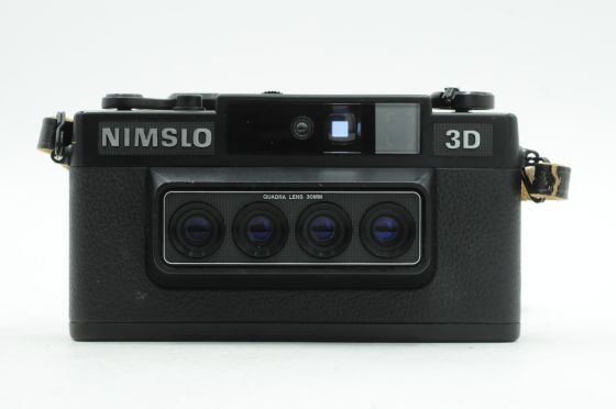 Nimslo 3D Stereo Camera 35mm Film w/30mm Quadra Lens [Parts/Repair]